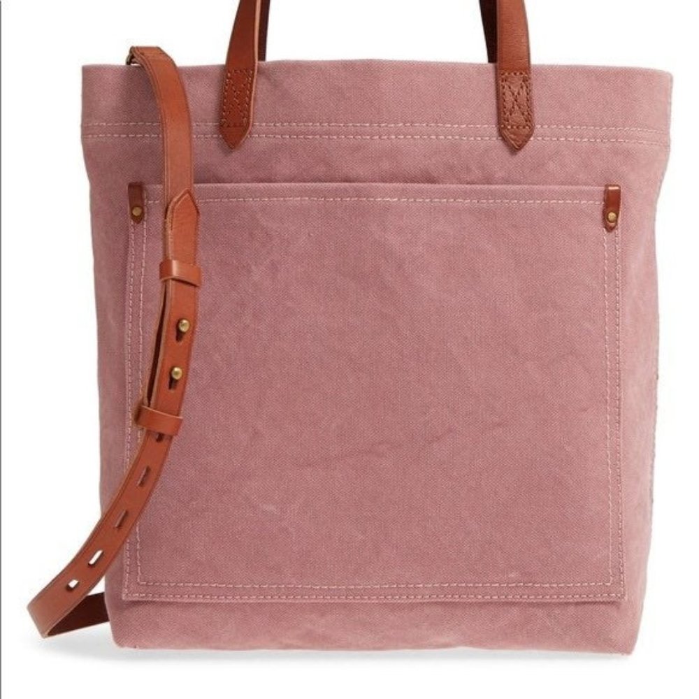 Madewell Medium Transport Tote- Canvas